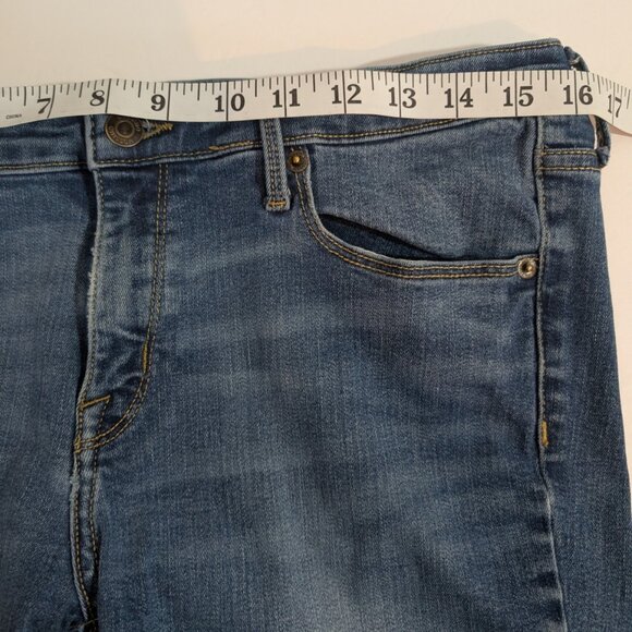 Mossimo Power Stretch Denim, Mid-Rise Skinny Jeans Size 12 - Picture 4 of 6